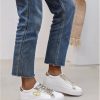 Caperucita Rosa (Rosa Navarro) Zapatillas Blancas Ojo Dorado (Mkl)